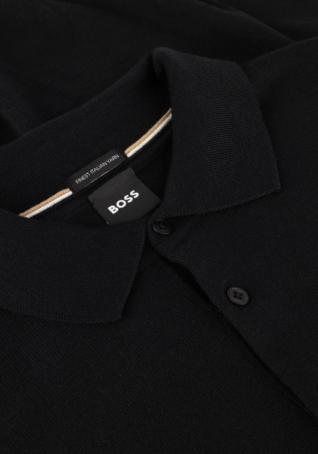 BOSS BLACK Pull BONO-L en noir - large