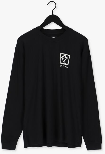 EDWIN T-shirt HANANI TS LS BLACK en noir - large