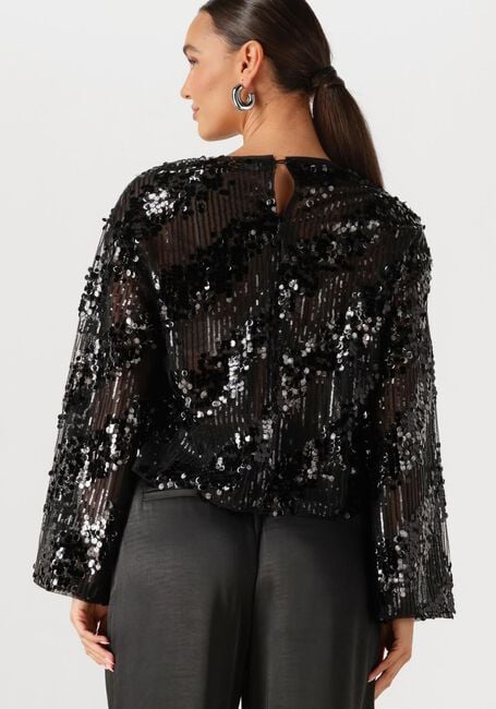 EDITED XAVIA OVERSIZE LONGSLEEVE Hauts & T-shirts en noir - large