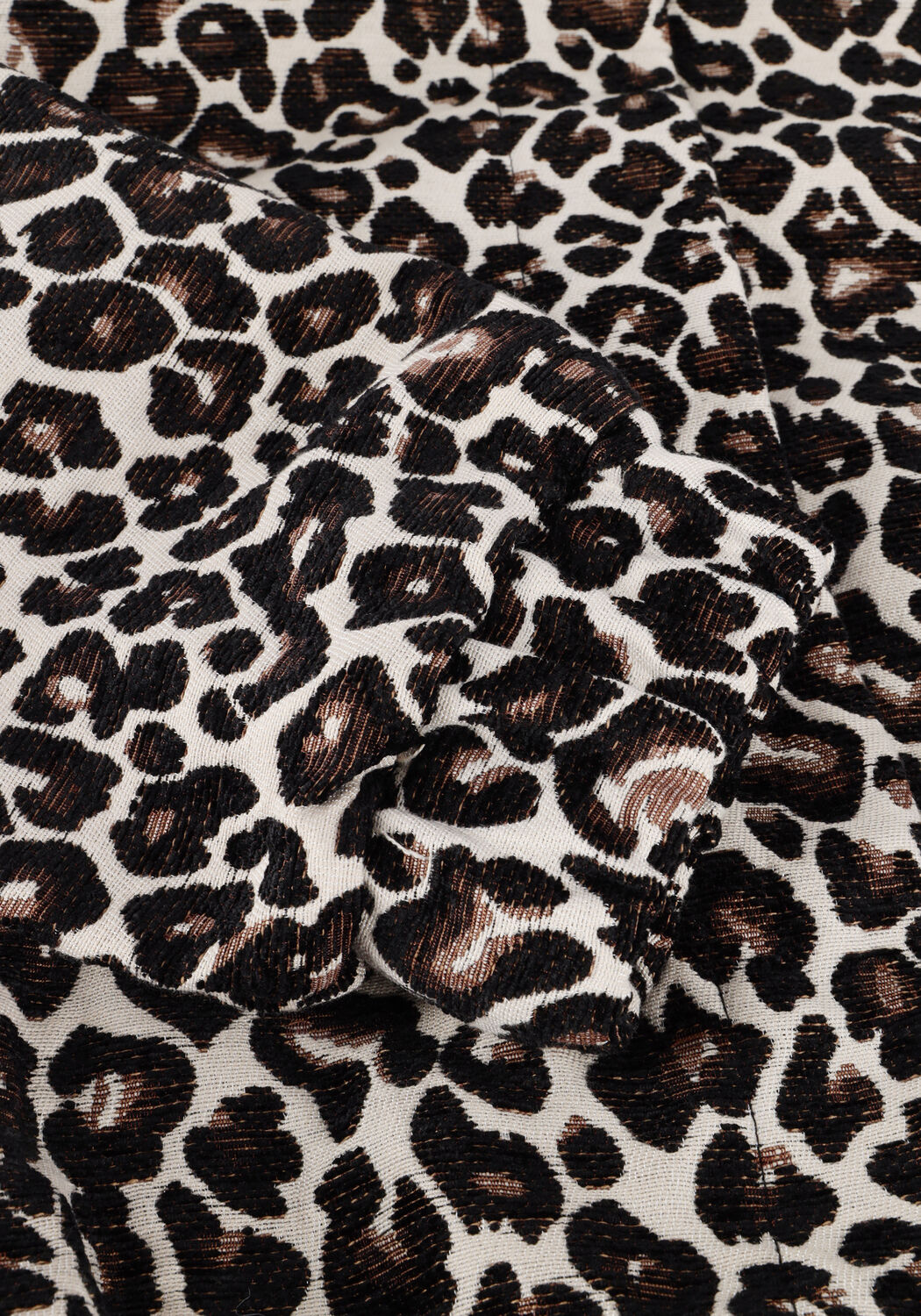 Bruine COLOURFUL REBEL Jack BENTE LEOPARD JACQUARD BOMBER JACKET - large