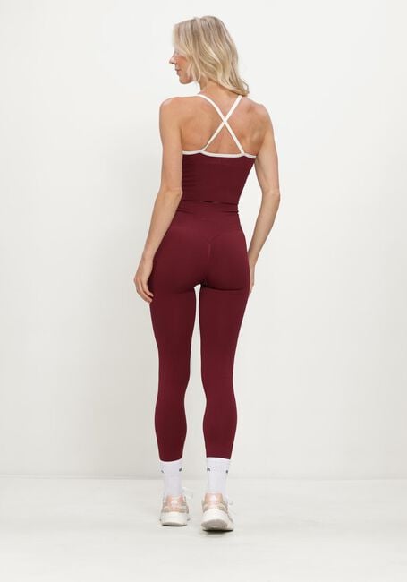 Bordeaux AIM'N Top SHAPE SEAMLESS CROSS BACK BRALETTE - large