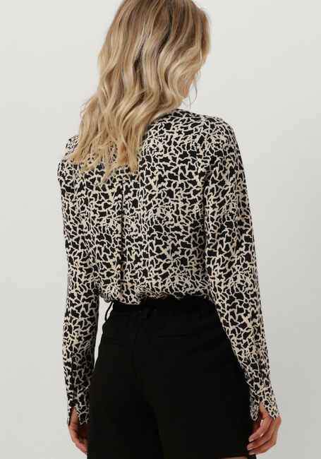 Zwarte ANOTHER LABEL  DREISER CROC SHIRT L/S - large