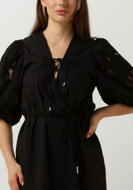SCARLETT POPPIES Robe midi ISTANBUL en noir - large