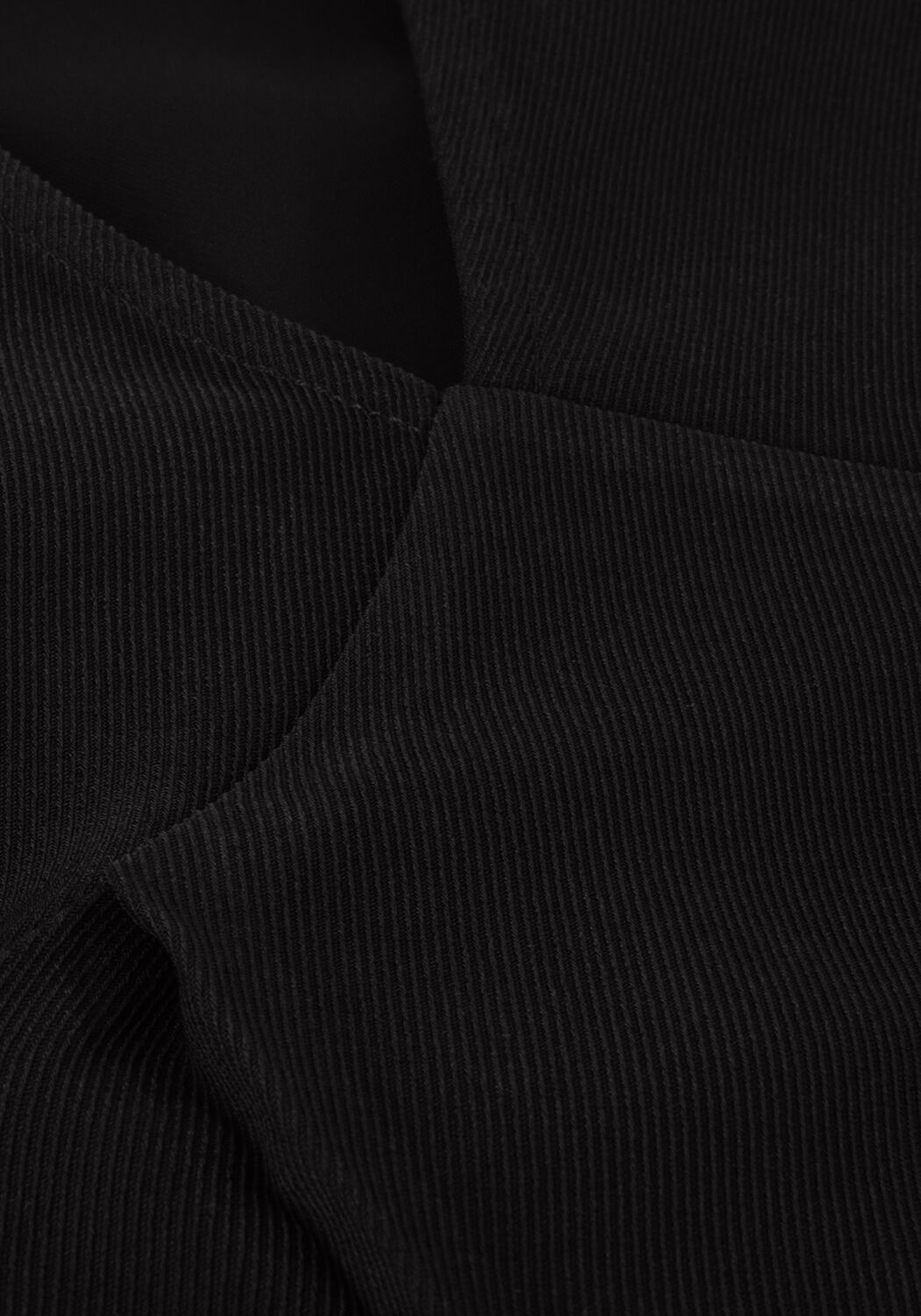 Zwarte ANOTHER LABEL Mini jurk AMILIA SHORT DRESS L/S - large