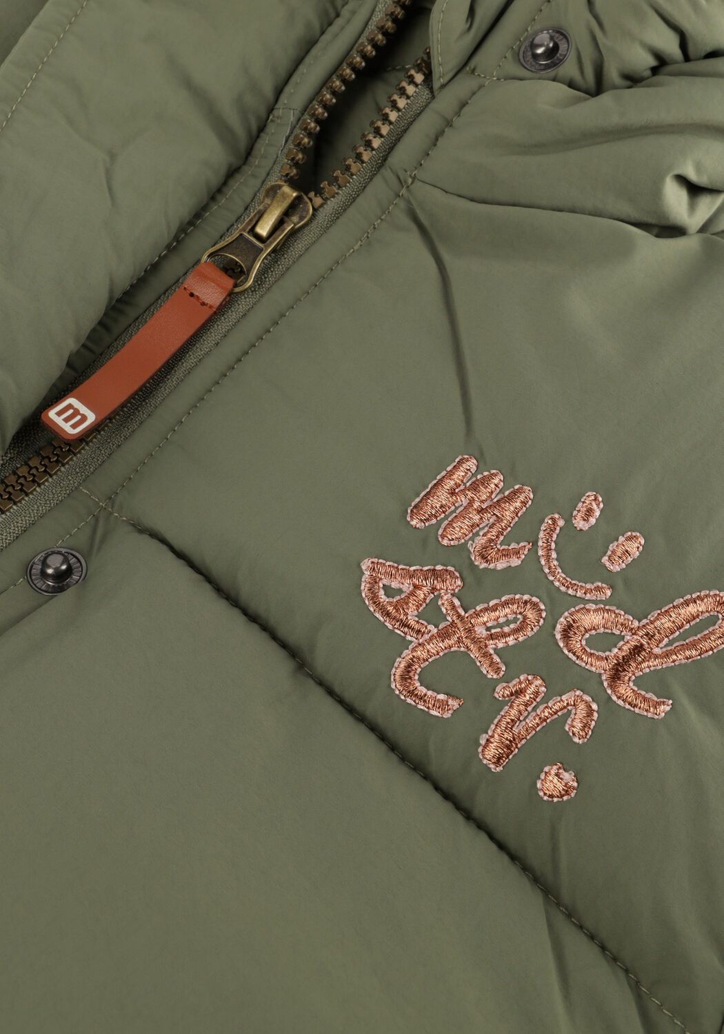 Khaki MOODSTREET Gewatteerde jas JAIRA - large