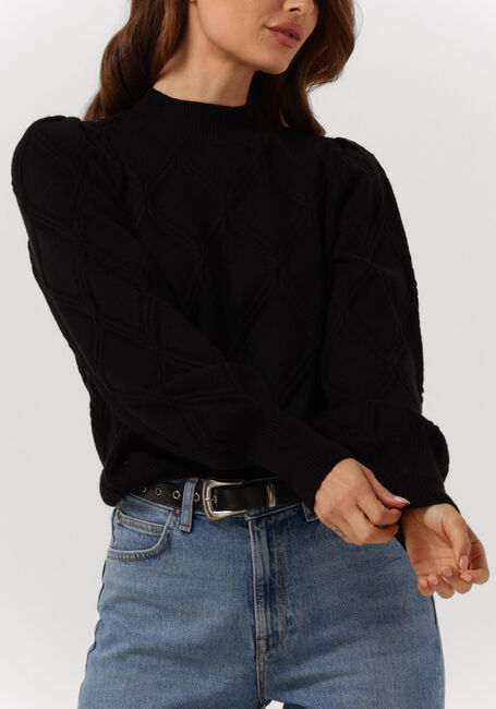 Y.A.S. Pull YASYVA LS KNIT PULLOVER en noir - large