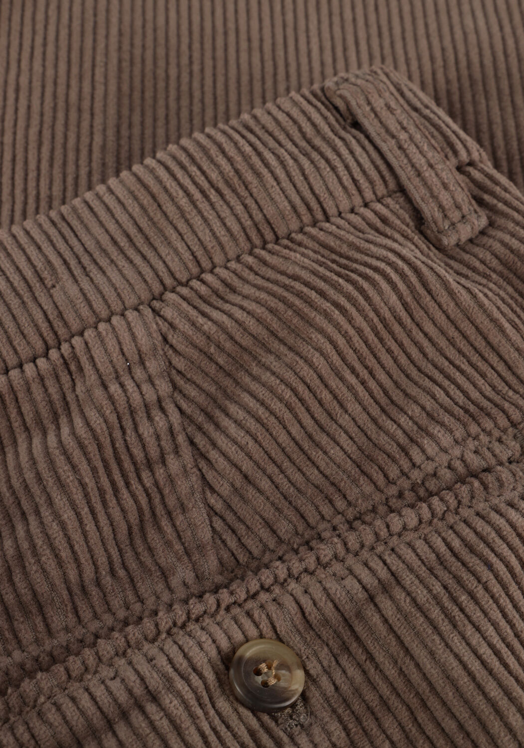 SELECTED MEN Pantalon SLH220-LOOSE TRISTAN CORD PANT en marron - large