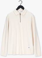 SELECTED HOMME Chandail SLHRELAXLEXTER LS POLO W Blanc