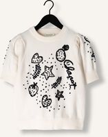 Witte FABIENNE CHAPOT Trui EDO SHORT SLEEVE PULLOVER Witte FABIENNE CHAPOT Trui EDO SHORT SLEEVE PULLOVER - medium