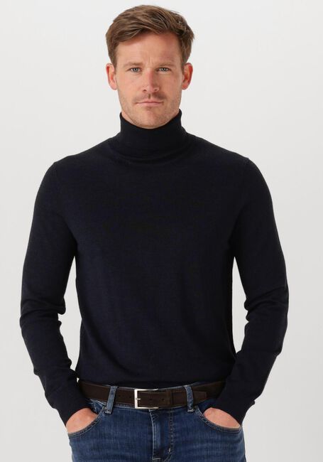 STEFANO LAURAN Pull COL Bleu foncé - large