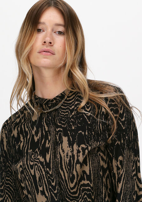 Bruine MODSTRÖM  MAE PRINT SHIRT - large