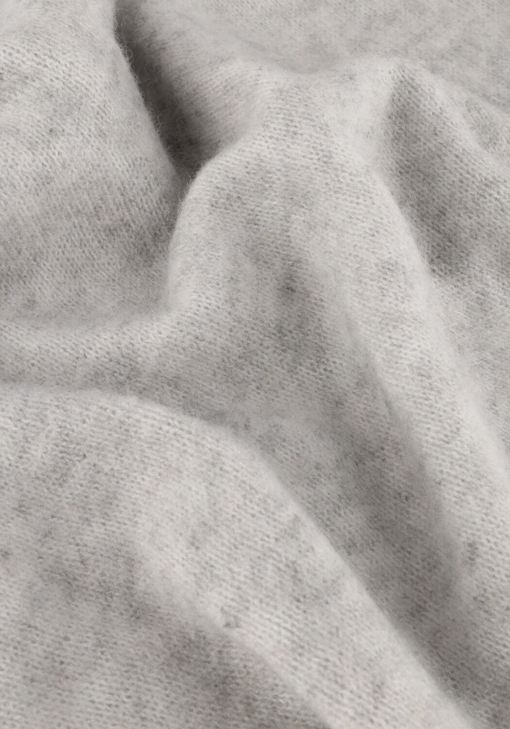 MINUS Robe midi LILIANNE V-NECK MIDI KNIT DRESS en gris - large