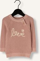 LIL' ATELIER Pull NBFEMLEN EMB LS KNIT LIL en rose LIL' ATELIER Pull NBFEMLEN EMB LS KNIT LIL en rose - medium