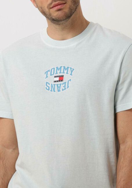 TOMMY JEANS T-shirt TJM CLSC ARCHED LOGO TEE Bleu clair - large