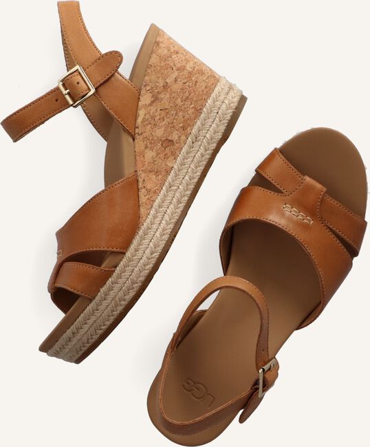 Camel UGG Sandalen CLOVERDALE Camel UGG Sandalen CLOVERDALE - large