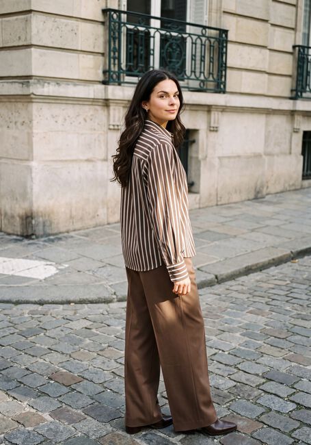 SECOND FEMALE SYRACUSE NEW SHIRT Blouses en marron - large