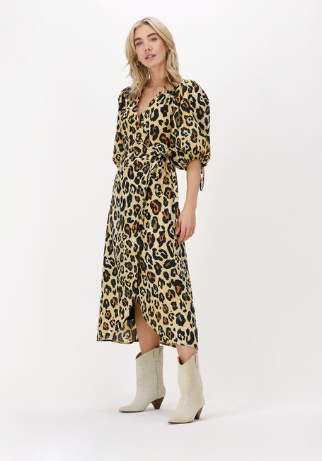 FABIENNE CHAPOT Robe midi CHARLIE DRESS en beige - large