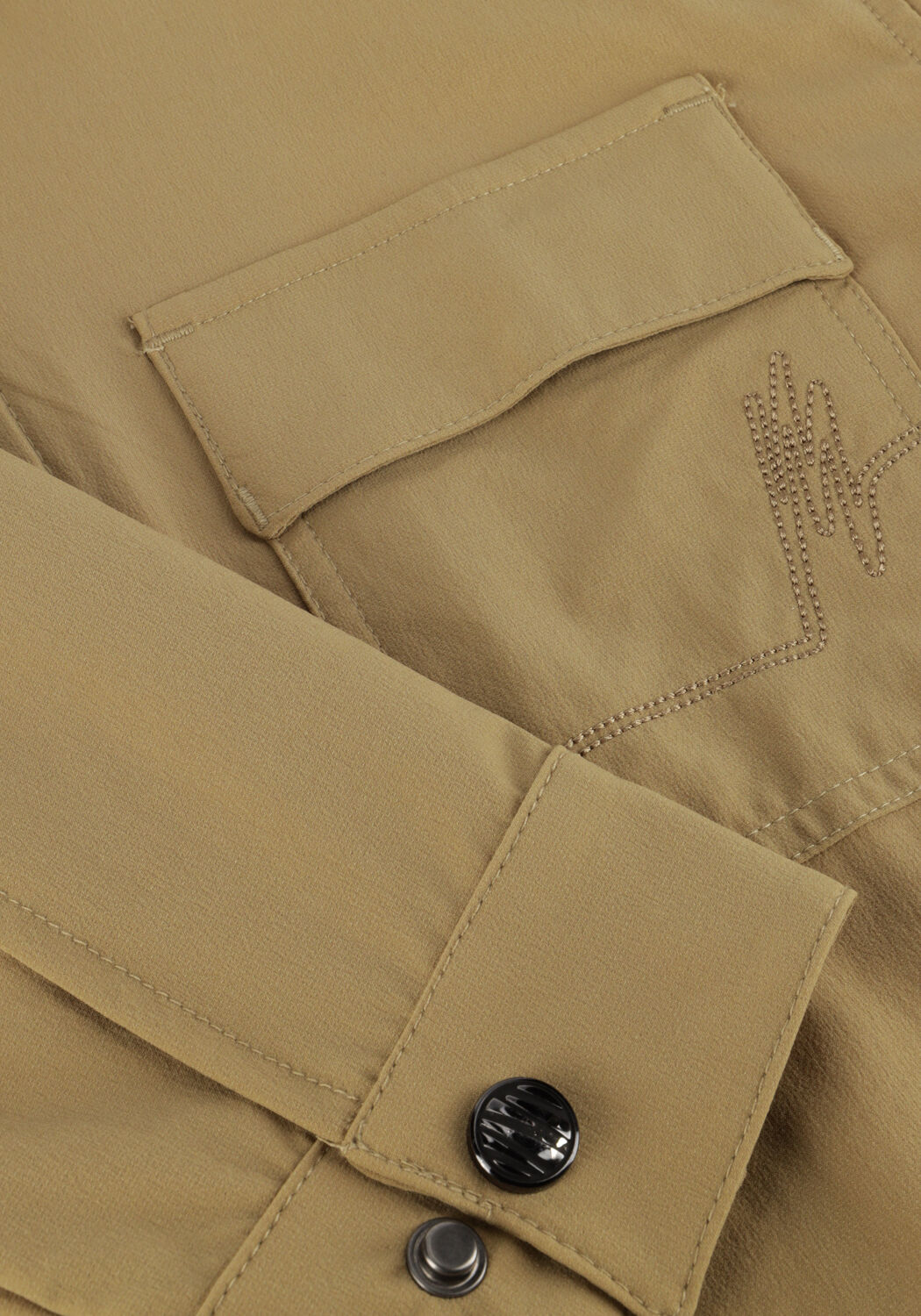 MALELIONS Surchemise RIPSTOP ZIP OVERSHIRT Sable - large