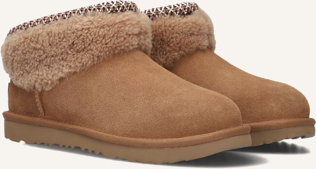 Cognac UGG  CLASSIC ULTRA MINI MAXI CURLY GIRLS Cognac UGG  CLASSIC ULTRA MINI MAXI CURLY GIRLS - large