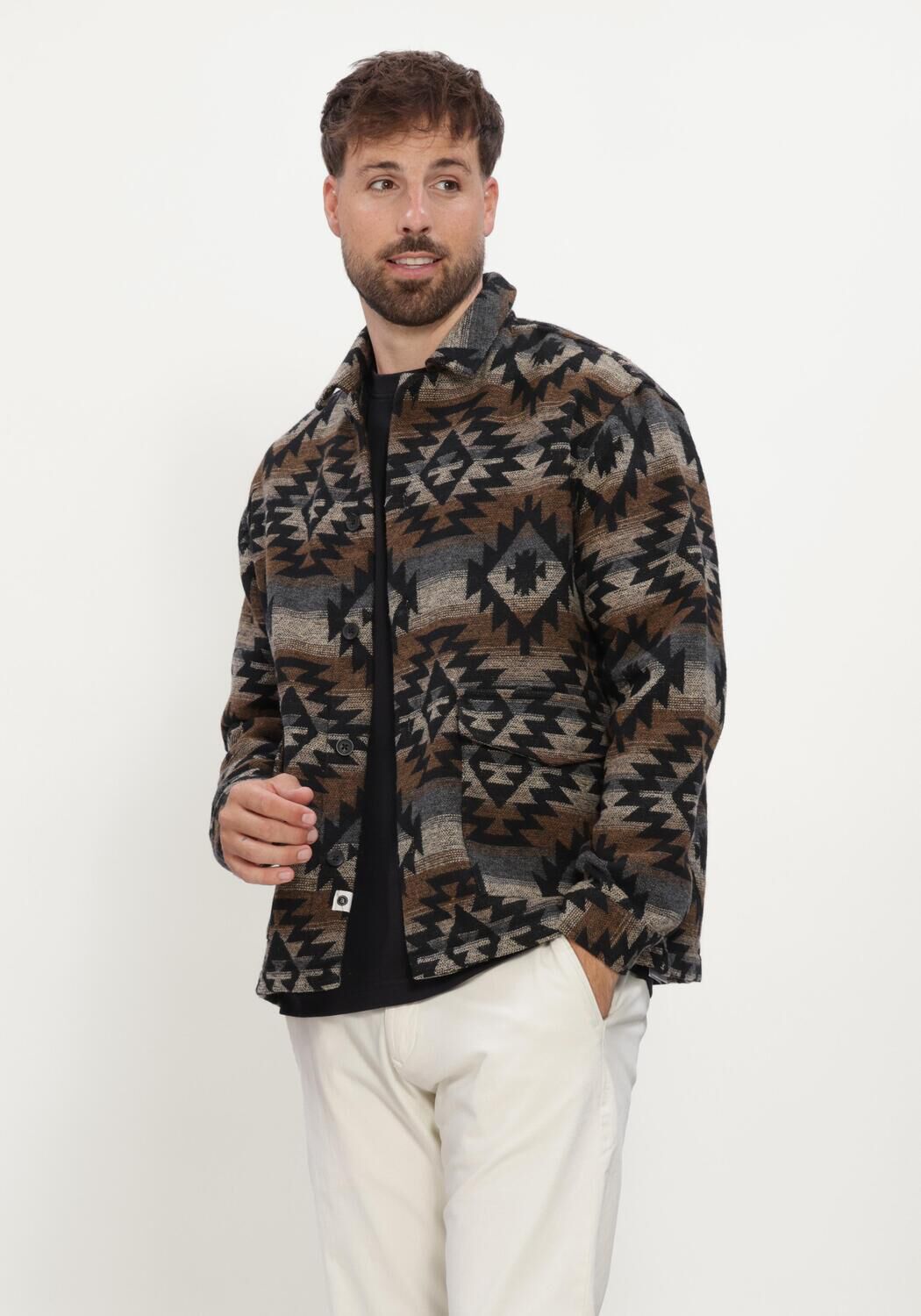 Multi ANERKJENDT Overshirt AKOTTO INKA OVERSHIRT - large