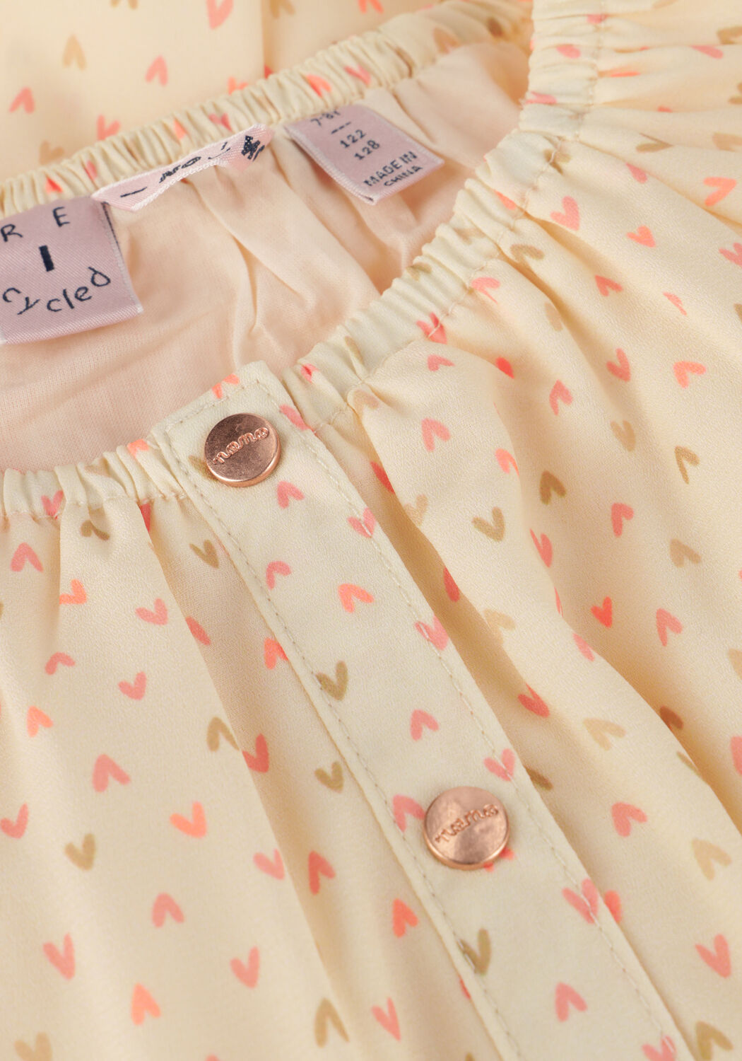 NONO Mini robe MOAS HEART DRESS &Eacute;cru - large