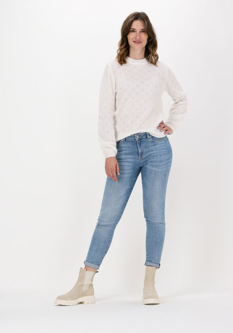 Gebroken wit MSCH COPENHAGEN Trui SOLUNA MOHAIR PULLOVER 16175 - large