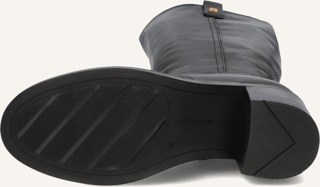 Zwarte TOMMY HILFIGER  RIDING LONG BOOT BLOCK Zwarte TOMMY HILFIGER  RIDING LONG BOOT BLOCK - large