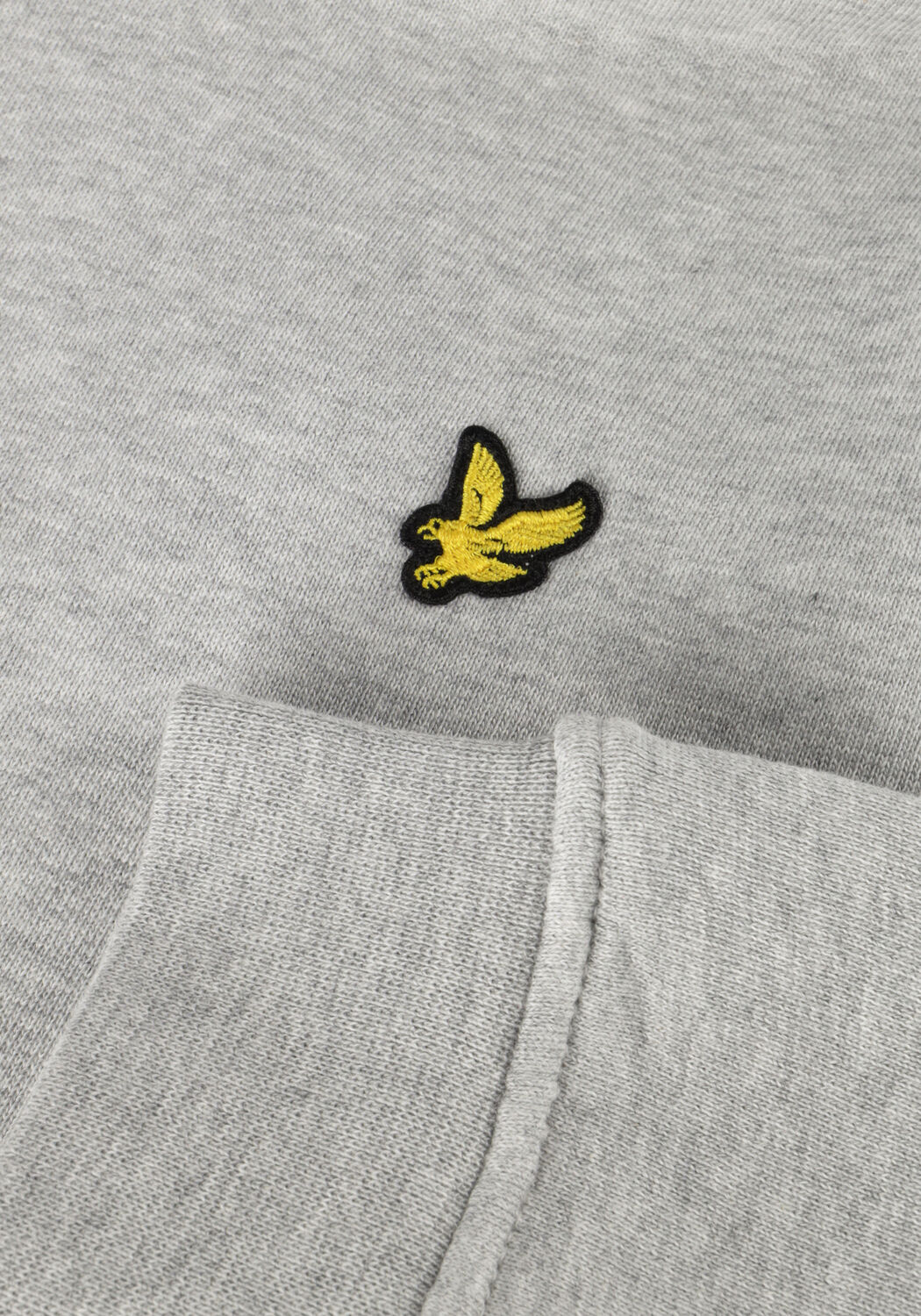 Lichtgrijze LYLE & SCOTT Sweater PULLOVER HOODIE BOYS - large