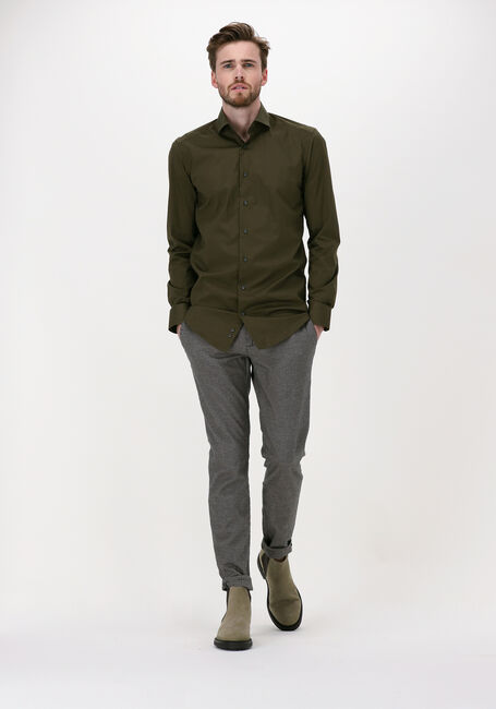 PORTO MILANO Chemise classique MILANO en vert - large
