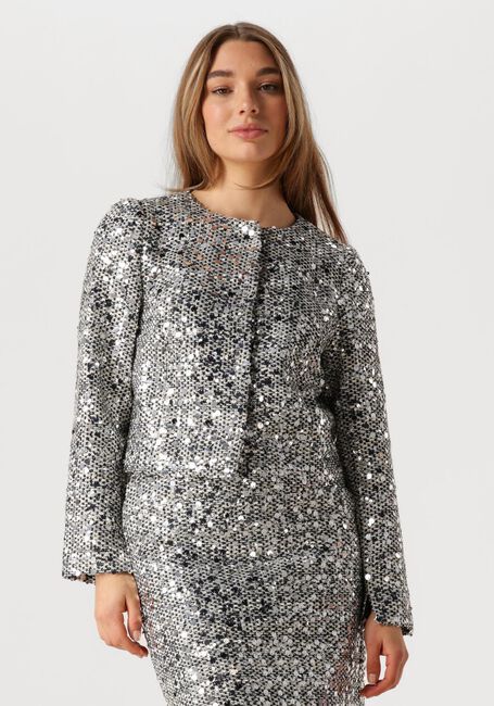 CO'COUTURE Jack BOUCLE CC SEQUIN COCKTAIL JACKET en noir - large