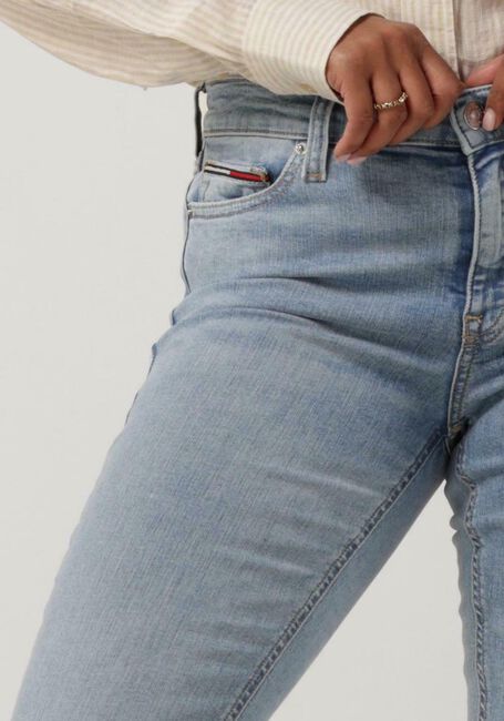 Lichtblauwe TOMMY JEANS Skinny jeans NORA MR SKINNY BG1215 - large