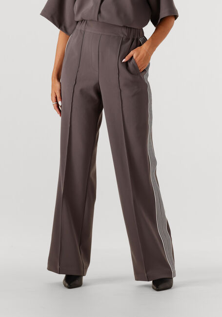Taupe EST'SEVEN Wijde broek JUNE TROUSER - large
