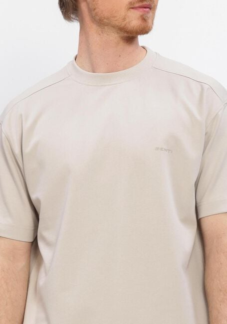GENTI T-shirt T-SHIRT SS 1227 en beige - large