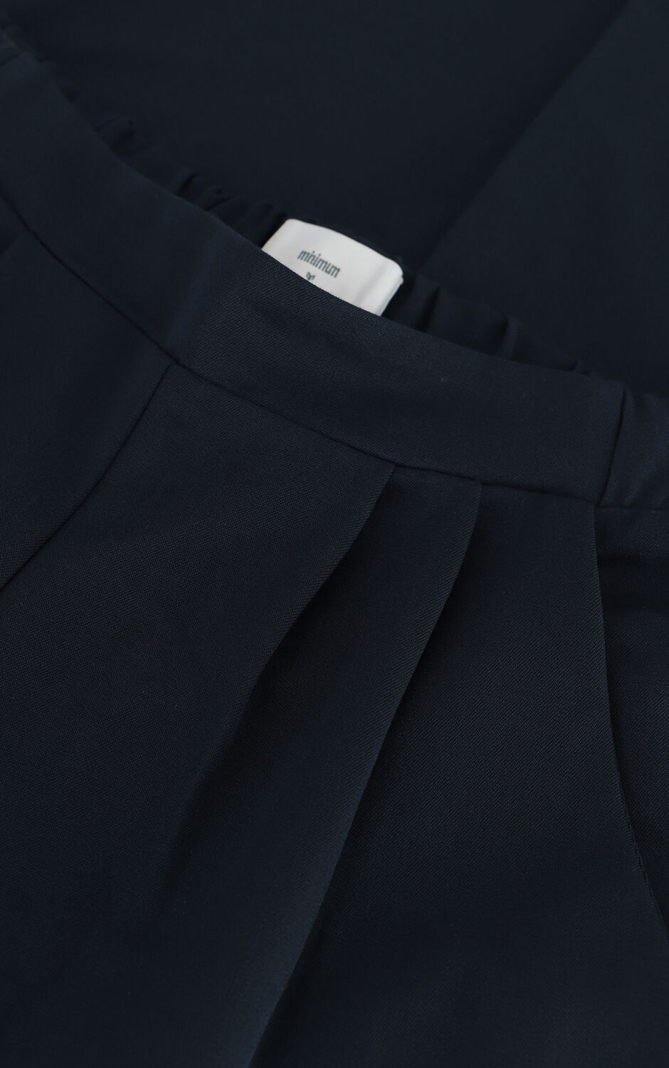 Blauwe MINIMUM Pantalon SOFJA - large