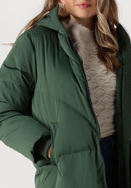Groene Y.A.S. Gewatteerde jas YASIRMA LS LONG DOWN COAT - large