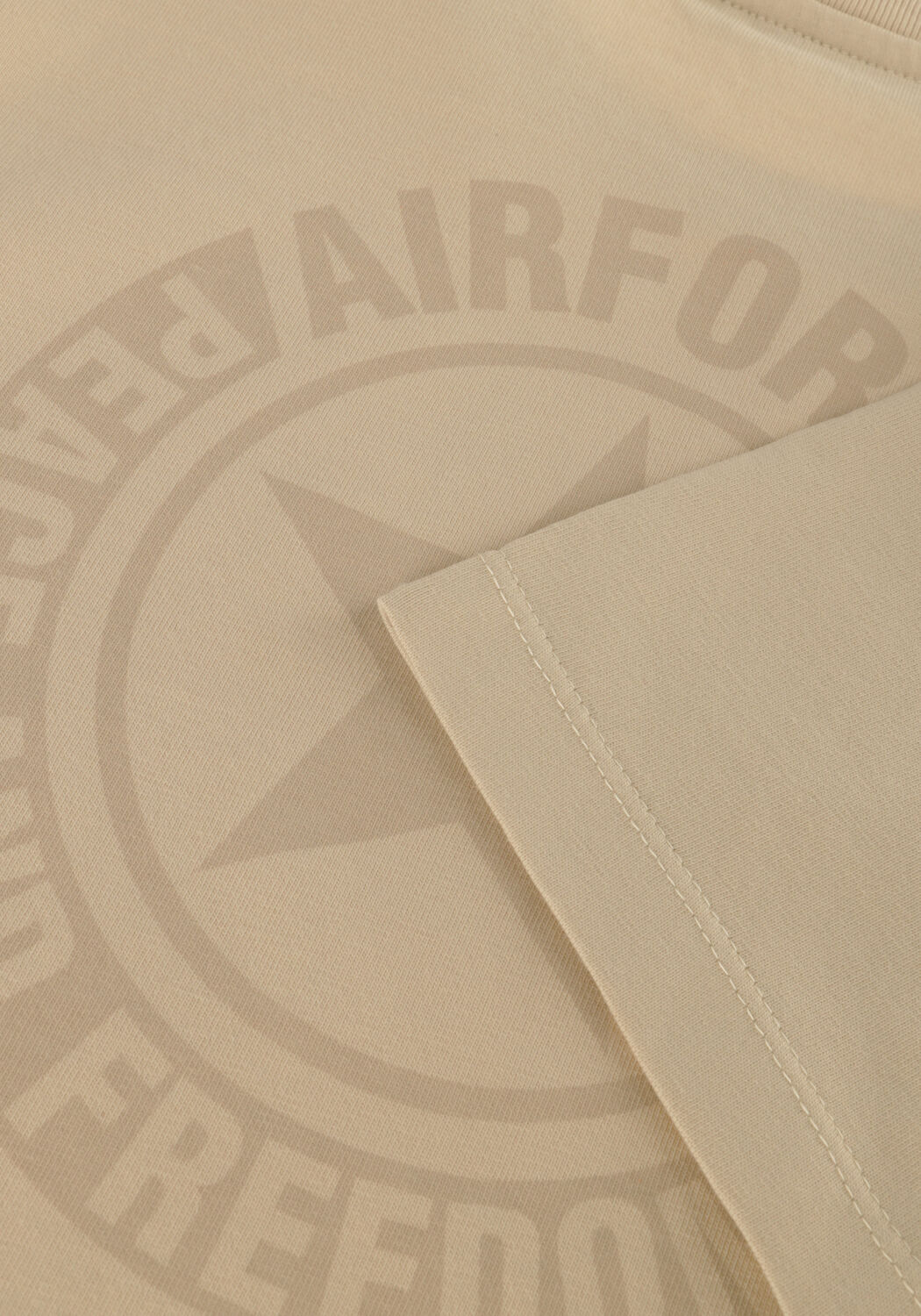 AIRFORCE T-shirt GEB0883 en beige - large