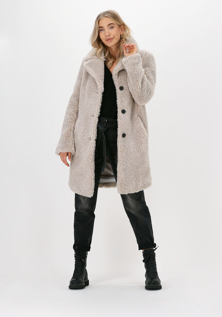 GIACOMO THE JACKET Manteau Teddy 12 TEDDY CURL Crème - large
