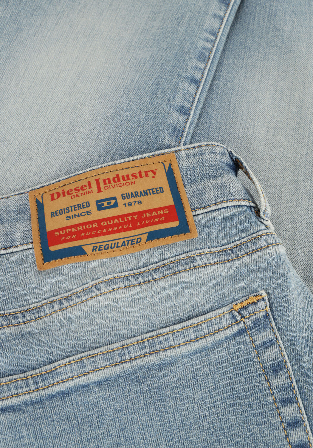 Blauwe DIESEL Flared jeans 1969 D-EBBY - large