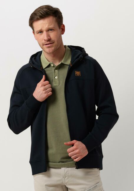 PME LEGEND Jack ZIP JACKET INTERLOCK SWEAT en bleu - large