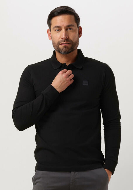 BOSS ORANGE Polo PASSERBY en noir - large