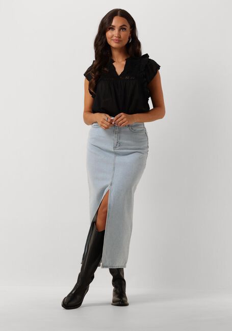 Zwarte NEO NOIR  JAYLA S VOILE TOP - large