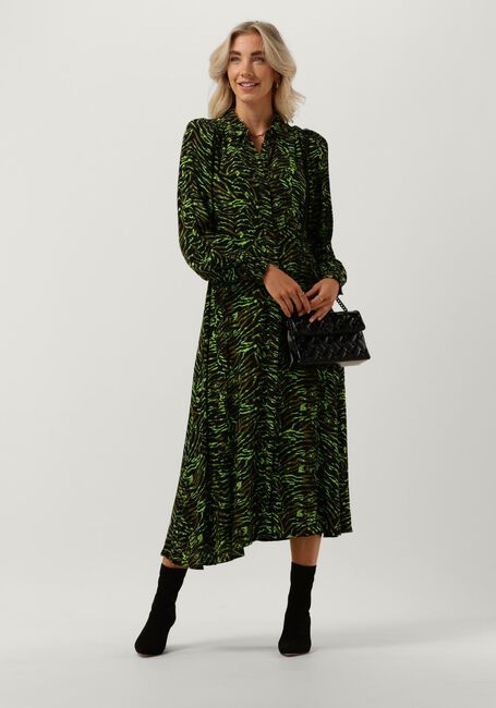 Y.A.S. Robe midi YASJASMINNI LS MIDI SHIRT DRESS S. en noir - large