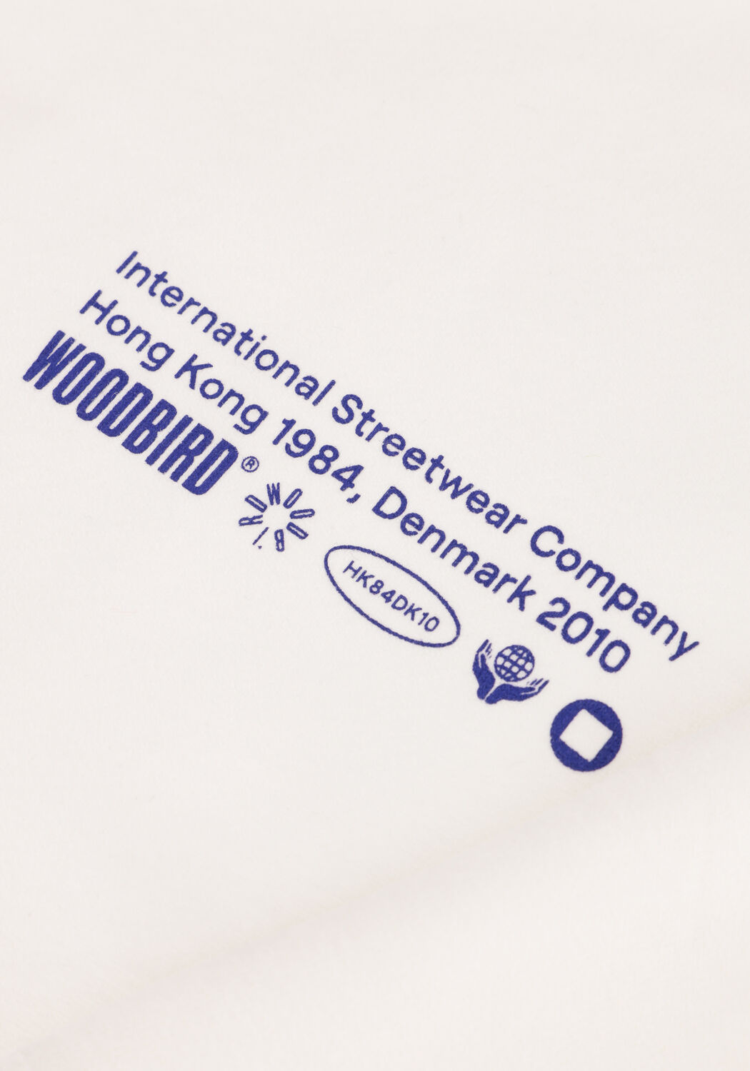 WOODBIRD T-shirt WBBOSE TECH TEE Blanc - large