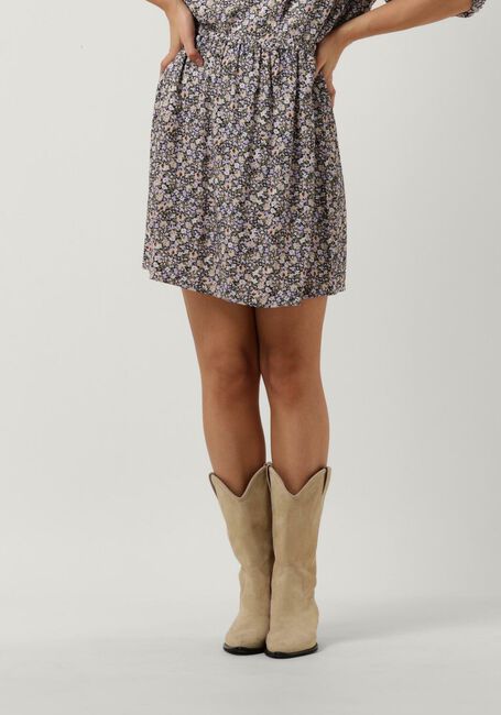 ANOTHER LABEL Mini-jupe FLEURINE FLOWER SKIRT en multicolore - large