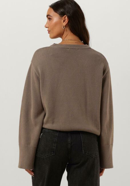 MODSTRÖM Pull CORBINMD O-NECK en taupe - large