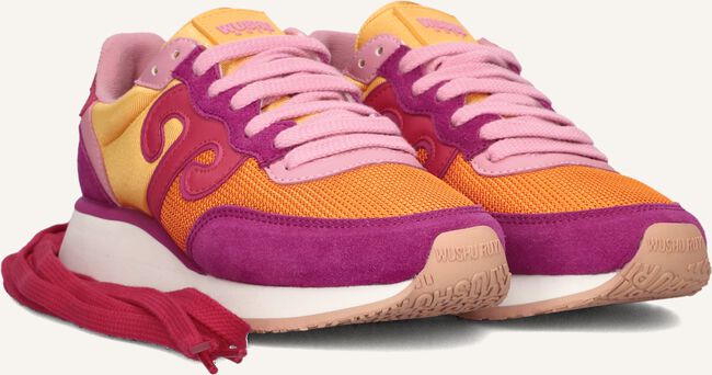 WUSHU Baskets basses MASTER SPORT en orange Omoda