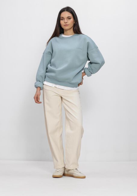 Lichtblauwe MODSTR&Ouml;M Sweater PAULAMD SWEAT - large