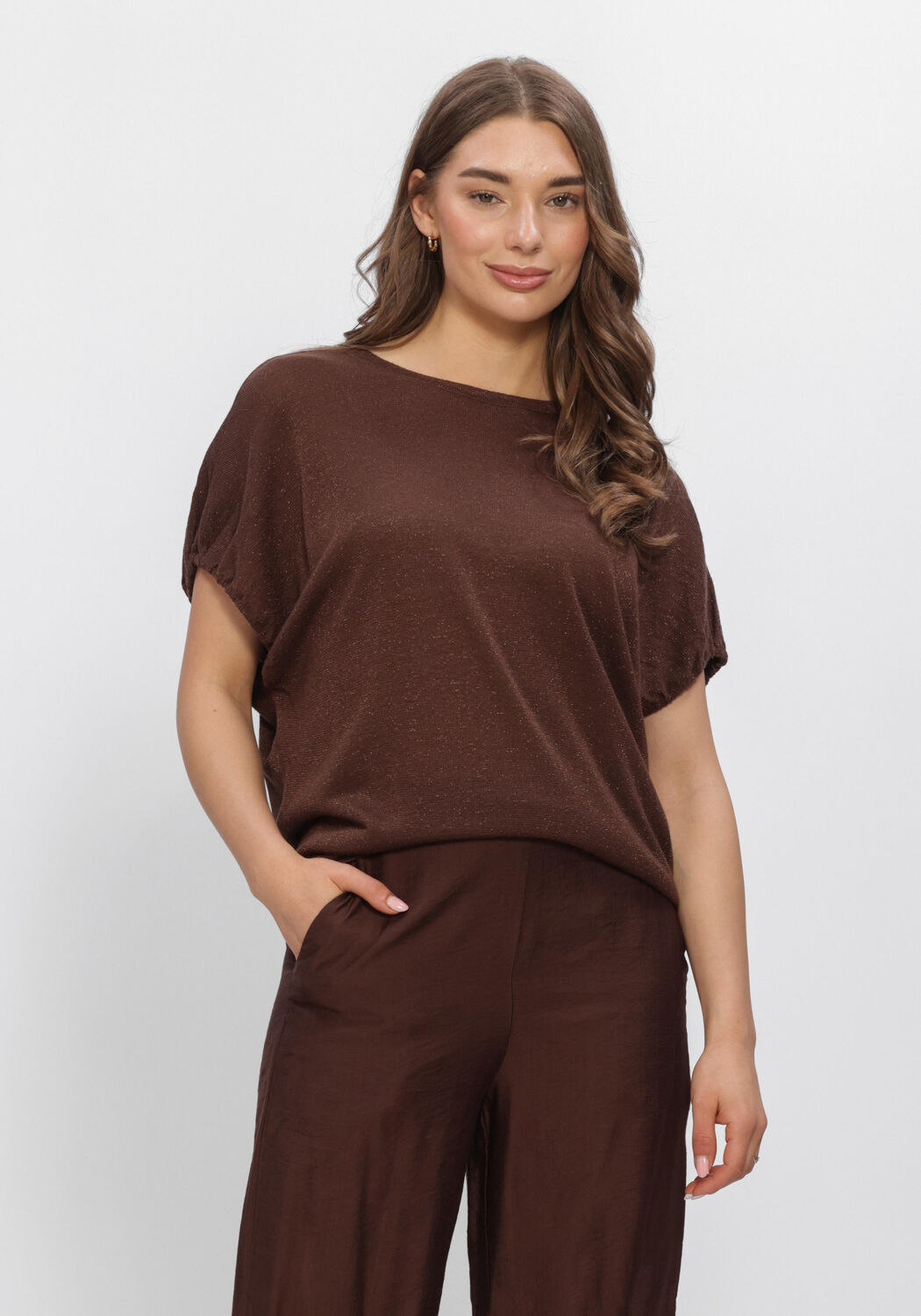 Beige MINUS Tops & T-shirts MSMARA TOP - large