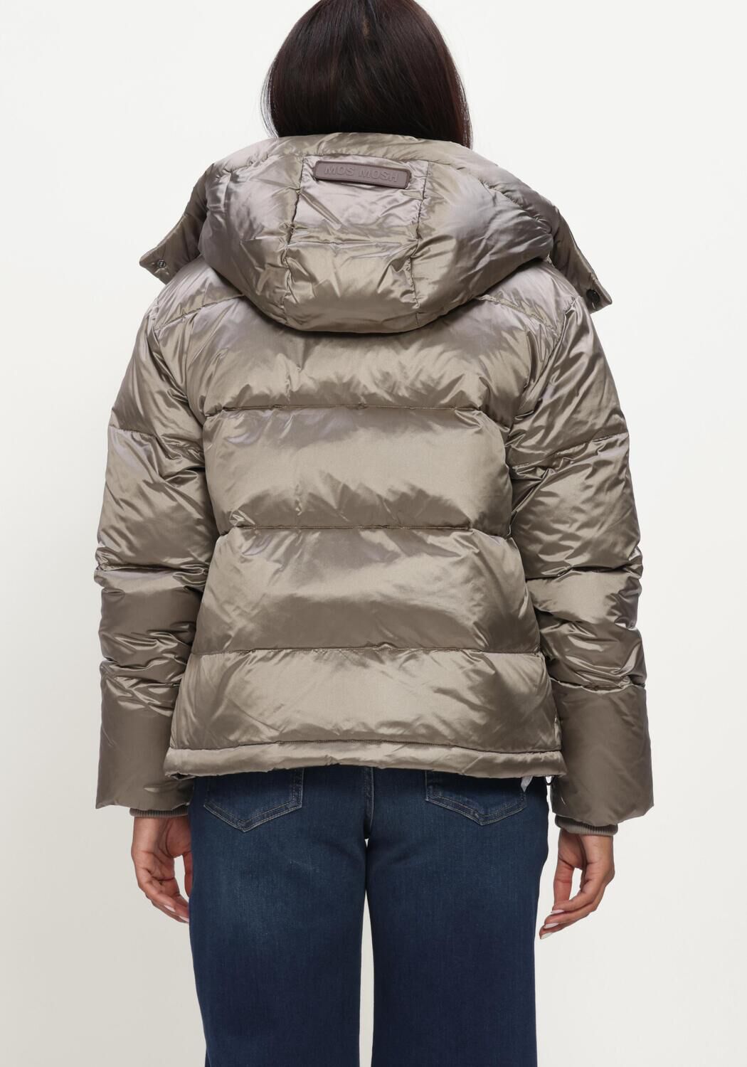 MOS MOSH Veste matelass&eacute; MMJILLY METALLIC DOWN JACKET M&eacute;tallique - large