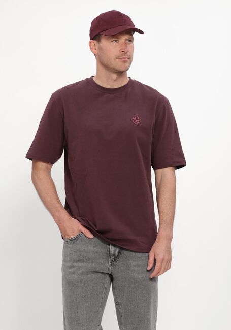 THE GOODPEOPLE T-shirt TOMMY Bordeaux - large
